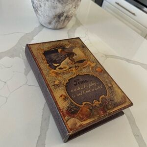 Antique Decorative old book Box